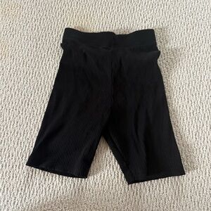 5 for $20 SALE! H&M Black Ribbed Bike Shorts